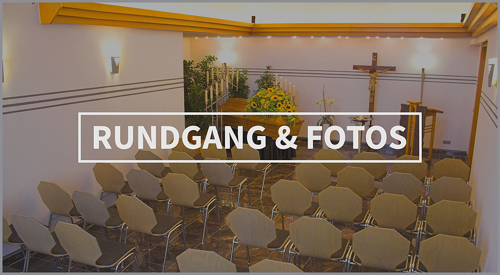 Rundgang und Fotos Frankenberg Bestattungshaus